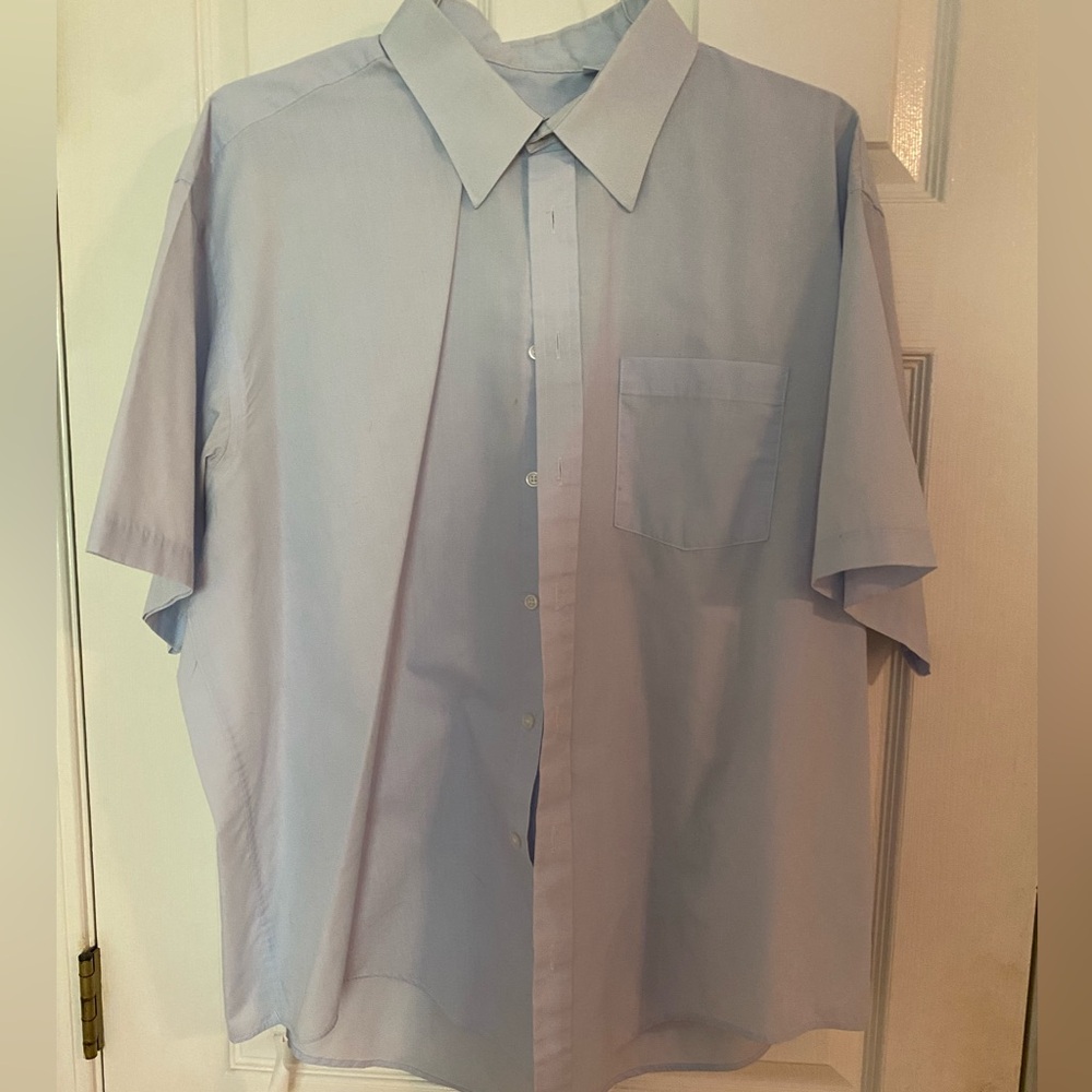 Light blue men’s dress shirt xxl